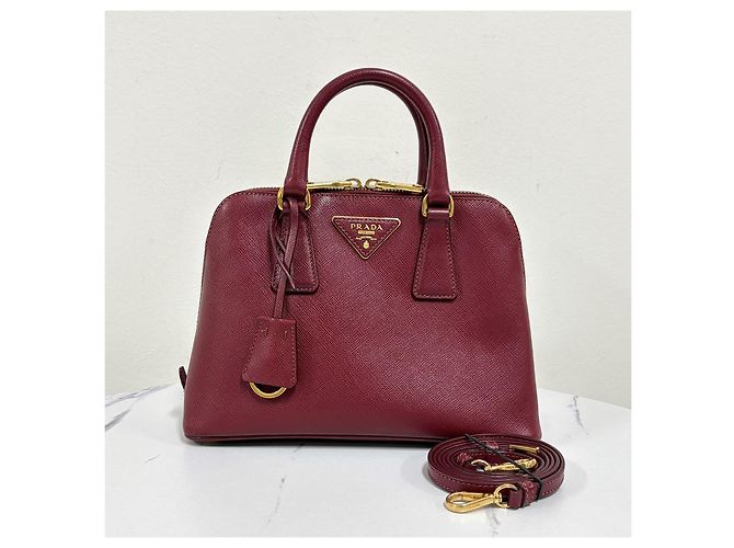 Prada Mini sac cabas Saffiano Sac à bandoulière - vue 8