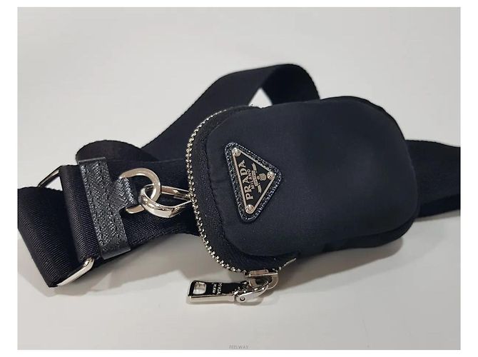Prada Borsa Hobo Re-Edition Chain Crossbody - vista 9
