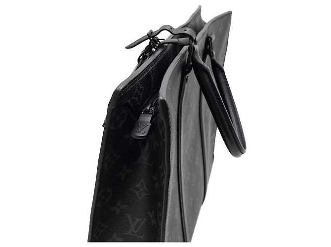 Louis Vuitton Monogram Eclipse Sac Plat Horizontal Business Bag - Ansicht 9