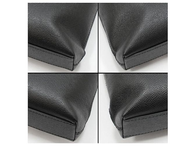 Louis Vuitton Borsetta Anton Soft in pelle Taiga - vista 13