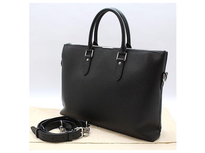 Louis Vuitton Borsetta Anton Soft in pelle Taiga - vista 2