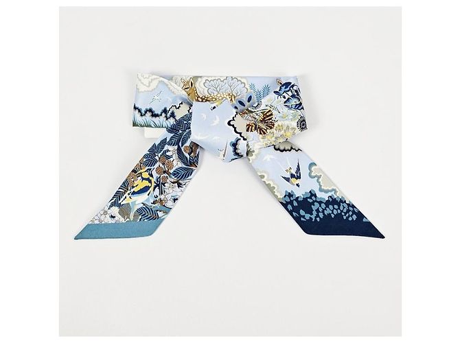 Hermès Pañuelo de seda Twilly Rewilding Nature - vista 11