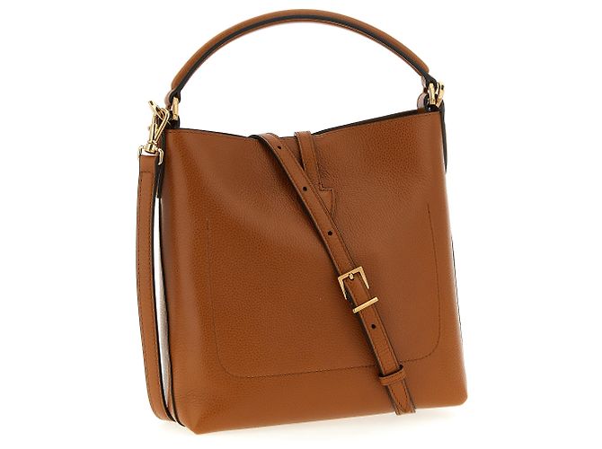 Tod's Borsa in pelle di vitello marrone - vista 2