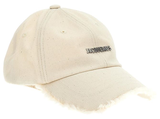 Jacquemus Gorra de algodón blanca (Baseball Hat) - vista 2