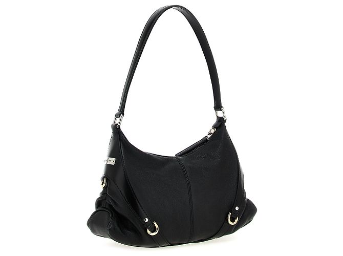 Givenchy Bolsa de ombro em pele de cordeiro preta - vista 2