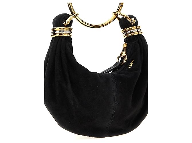 Chloé Borsa in pelle di capra nera - vista 3