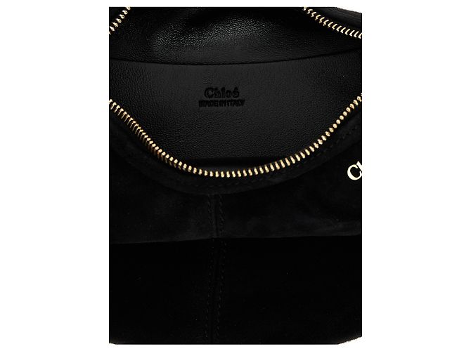 Chloé Borsa in pelle di capra nera - vista 4