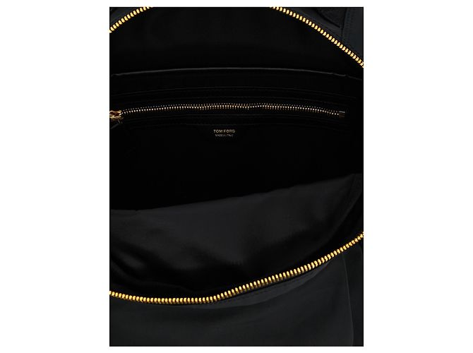 Tom Ford Sac à dos en polyester noir - vue 4