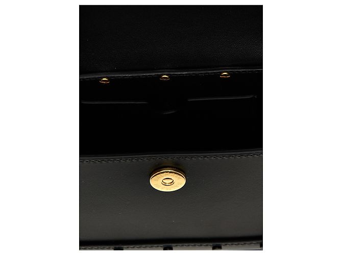 Balmain Borsa in pelle di vitello nera - vista 4