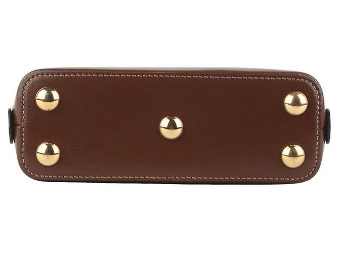 Gucci Mini Borsa a Tracolla GG Supreme Horsebit con Manico Superiore - vista 6