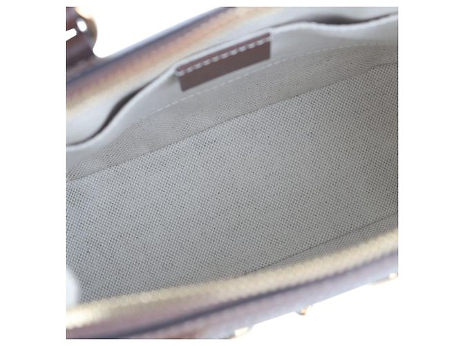 Gucci Mini Borsa a Tracolla GG Supreme Horsebit con Manico Superiore - vista 7