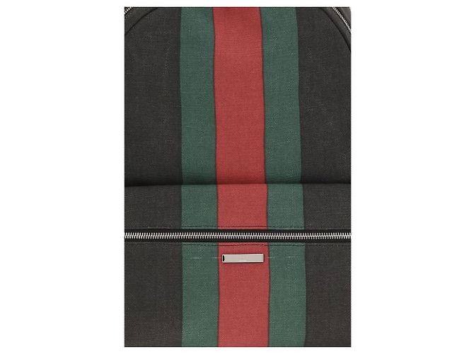 Gucci Zaino in tessuto nero - vista 3