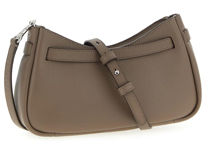 Tory Burch Borsa a tracolla in pelle di vacchetta marrone - vista 2