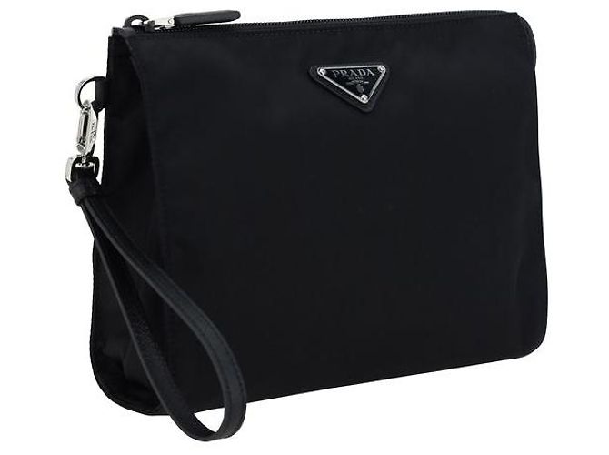 Prada Accessori in poliammide nera - vista 2