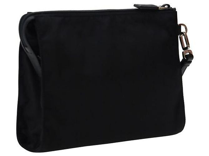 Prada Accessori in poliammide nera - vista 3