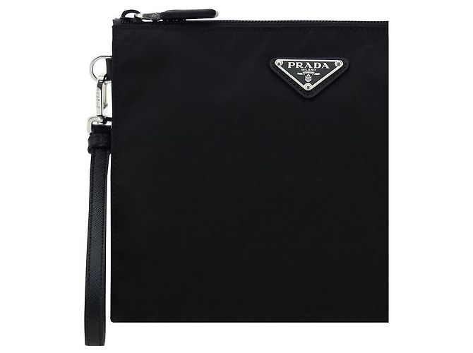 Prada Accessori in poliammide nera - vista 4