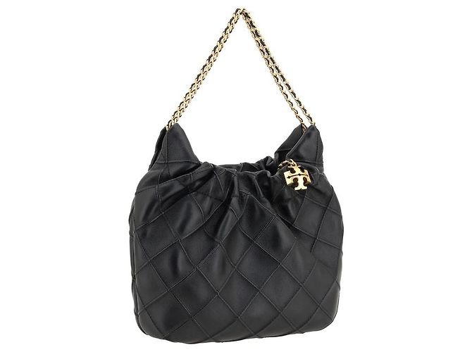 Tory Burch Borsa a tracolla Black Lamb Ovis Aries - vista 2