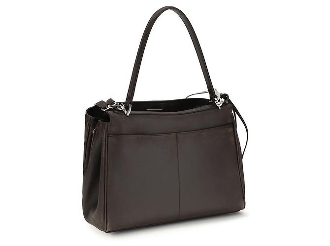 Balenciaga Borsa a tracolla Bos Taurus in pelle di vitello marrone - vista 3