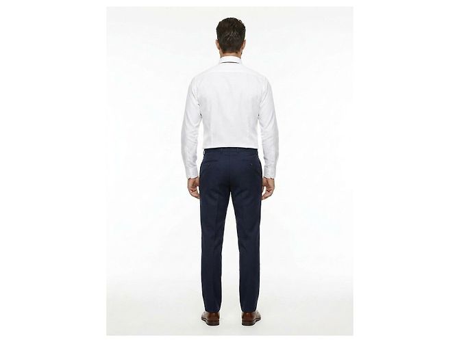 Gravata Givenchy de seda castanha - vista 4