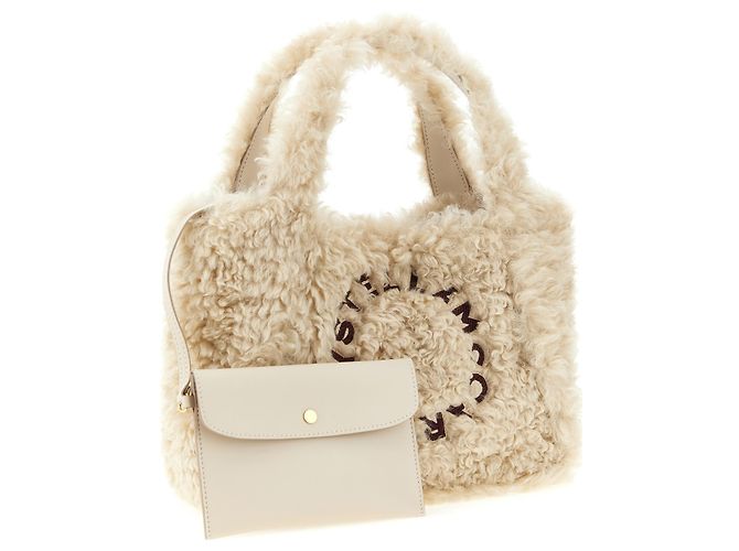 Stella Mc Cartney Beiger Polyester-Tote-Bag - Ansicht 3