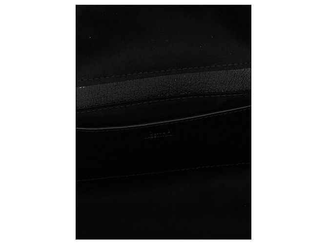 Chloé Schultertasche aus schwarzem Büffelleder - Ansicht 4