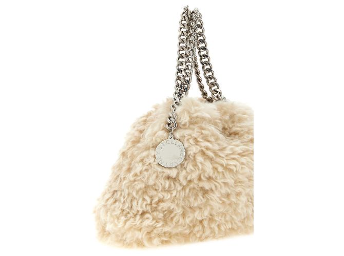 Stella Mc Cartney Beige Handtasche aus Polyester - Ansicht 3