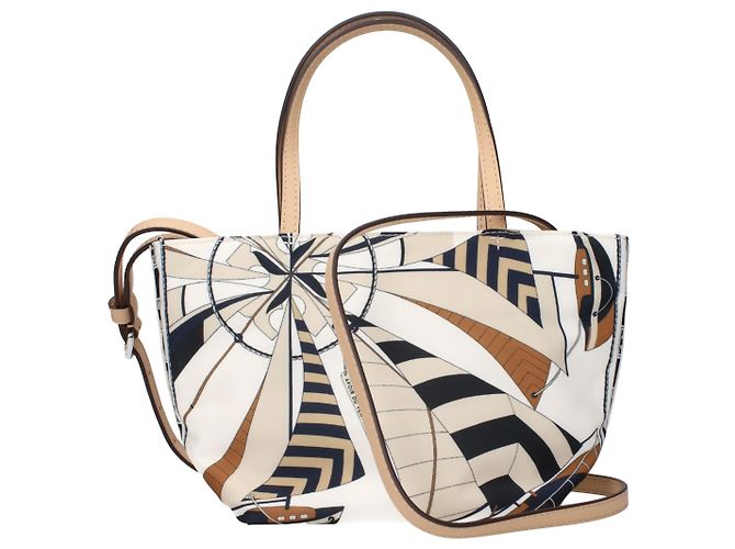 Borsa in nylon beige Tory Burch - vista 3