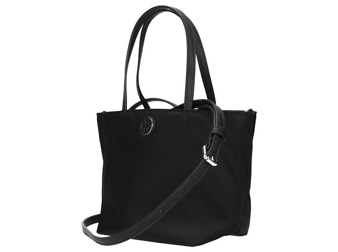 Borsa a mano in nylon nero Tory Burch - vista 2