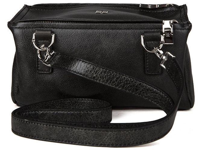 Givenchy Necessaire in pelle di vitello grigia - vista 3
