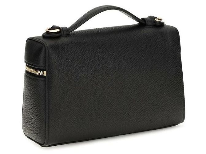 Tory Burch Borsa a tracolla Bos Taurus in pelle di vitello nera - vista 3