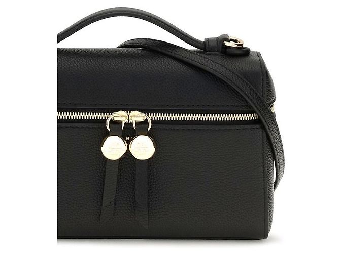 Tory Burch Borsa a tracolla Bos Taurus in pelle di vitello nera - vista 4