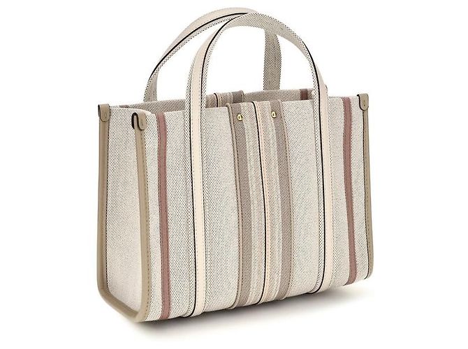 Chloé Beige Baumwollschultertasche - Ansicht 3