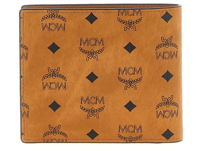 MCM Brown Polyethylene Wallet - view 2