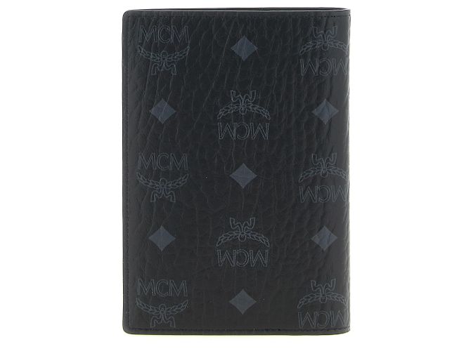 MCM Black Polyethylene Wallet - view 2