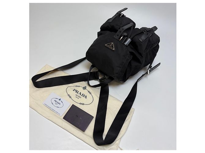 Prada Zainetto in nylon nero (Nuovo modello, - vista 10