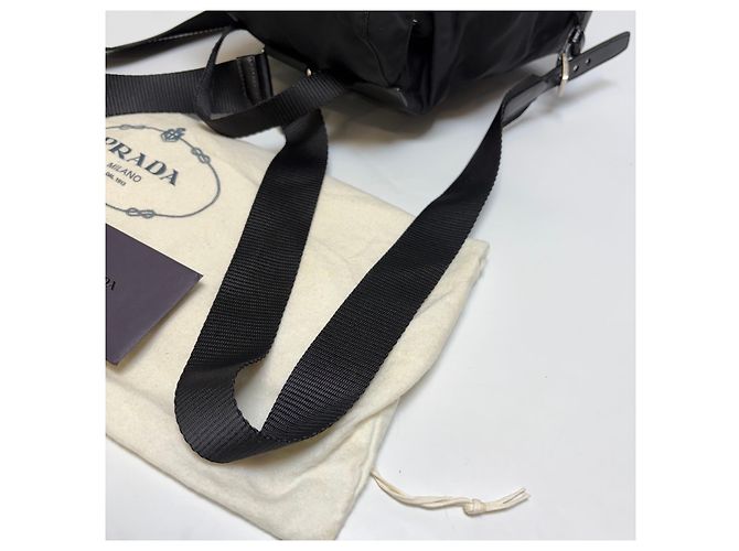 Prada Zainetto in nylon nero (Nuovo modello, - vista 11