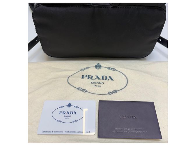 Prada Zainetto in nylon nero (Nuovo modello, - vista 13