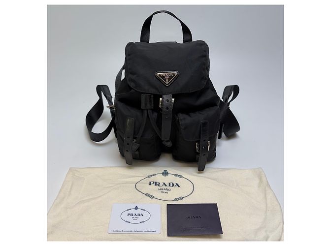 Prada Zainetto in nylon nero (Nuovo modello, - vista 2