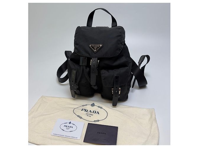 Prada Zainetto in nylon nero (Nuovo modello, - vista 3