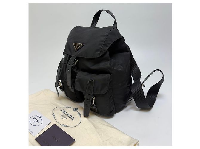 Prada Zainetto in nylon nero (Nuovo modello, - vista 6