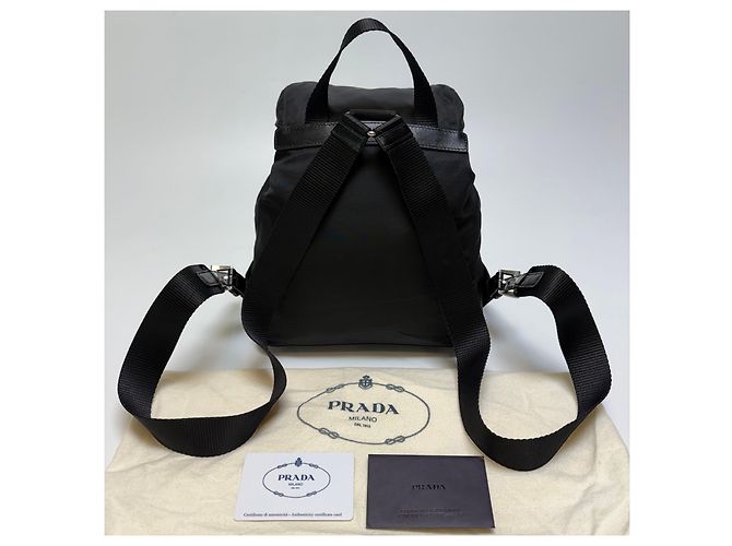 Prada Zainetto in nylon nero (Nuovo modello, - vista 7