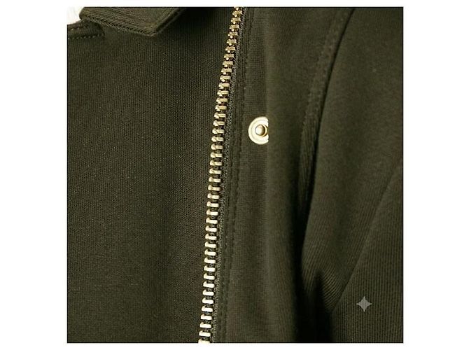 Burberry Gold-plattierte Cotton Rider Jacke - Ansicht 4