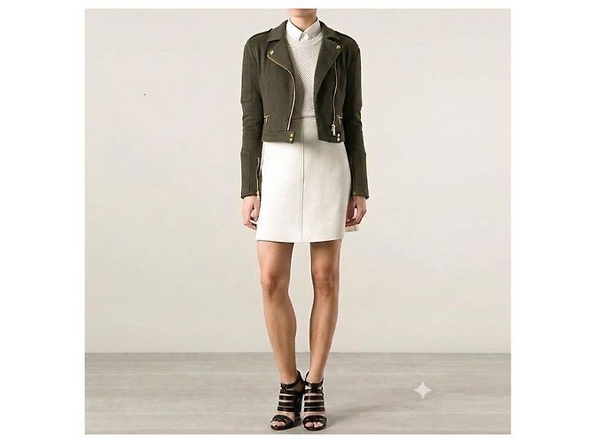 Burberry Gold-plattierte Cotton Rider Jacke - Ansicht 6