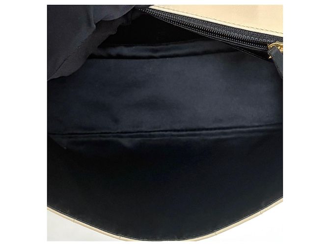 Chanel Borsa a tracolla sport in pelle Chocolate Bar - vista 12