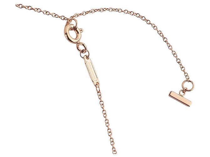Tiffany & Co Collana con ciondolo Smile Small in oro rosa - vista 4