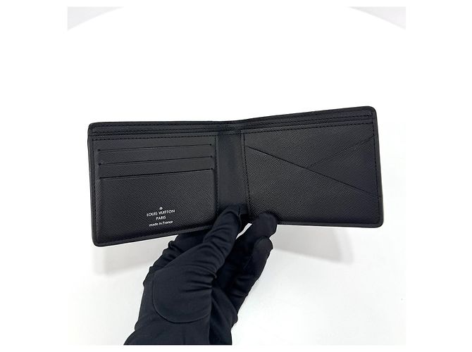 Louis Vuitton Portefeuille Multiple avec Porte-monnaie Damier Graphite - vue 11