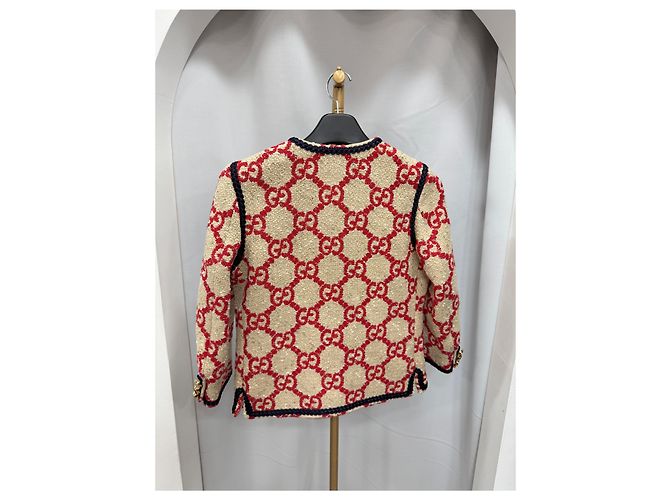 Gucci Neue Jacquard Jacke Size - Ansicht 2