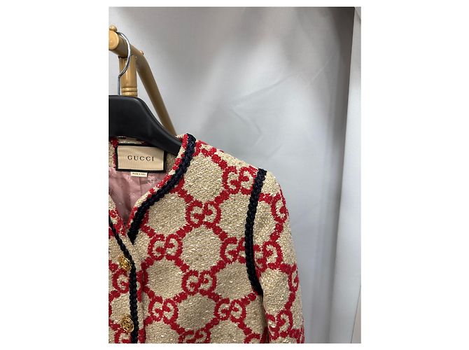 Gucci Neue Jacquard Jacke Size - Ansicht 3