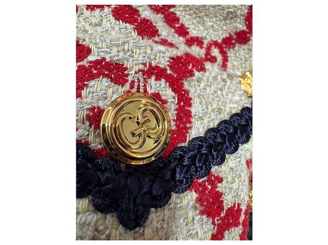 Gucci Neue Jacquard Jacke Size - Ansicht 5