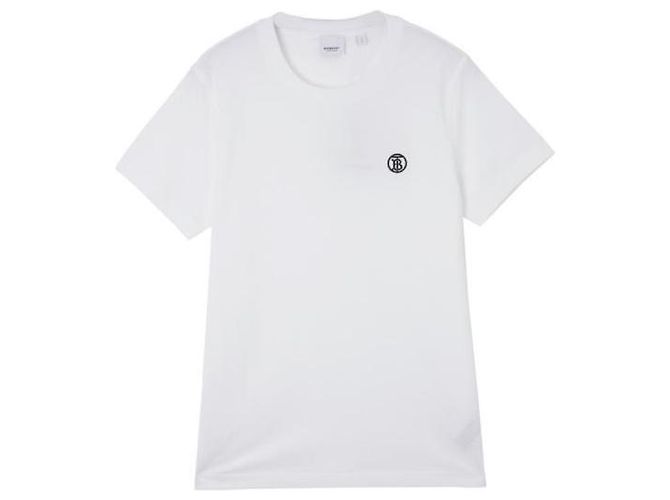 Burberry Baumwoll-T-Shirt mit Monogramm-Motiv - Ansicht 2